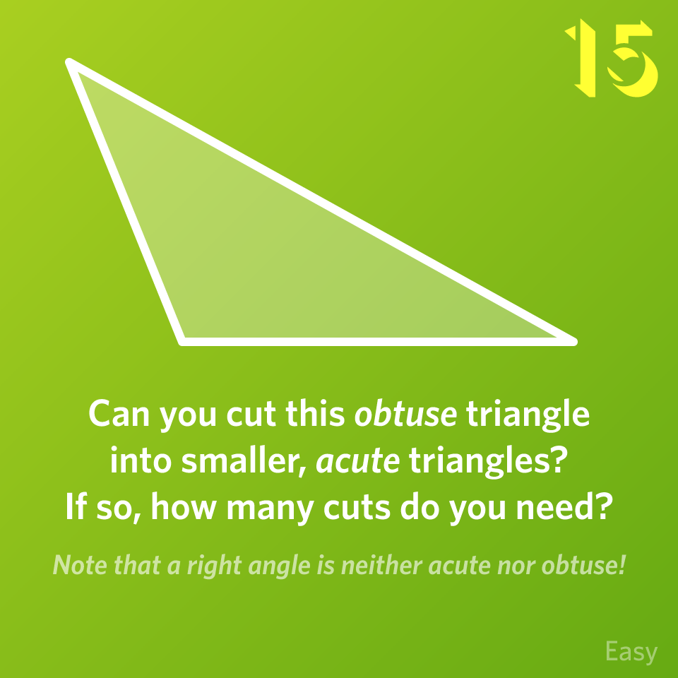 Puzzle 15 of 2018