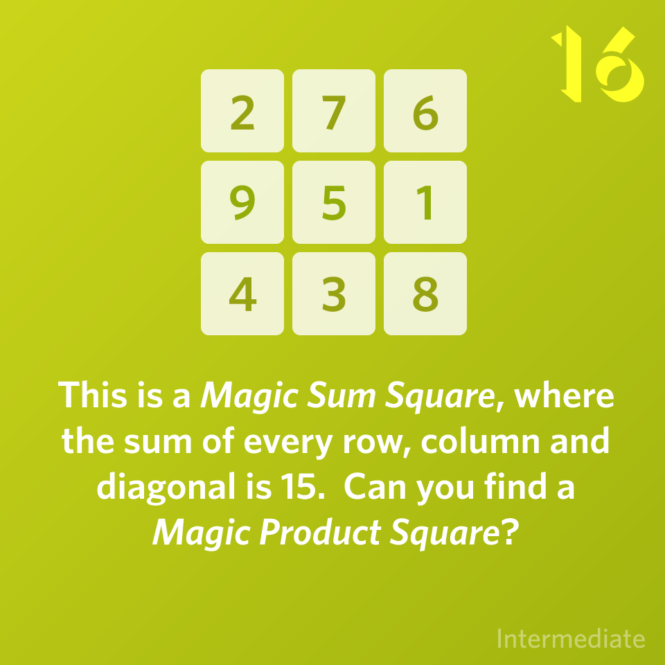 Puzzle 16 of 2018